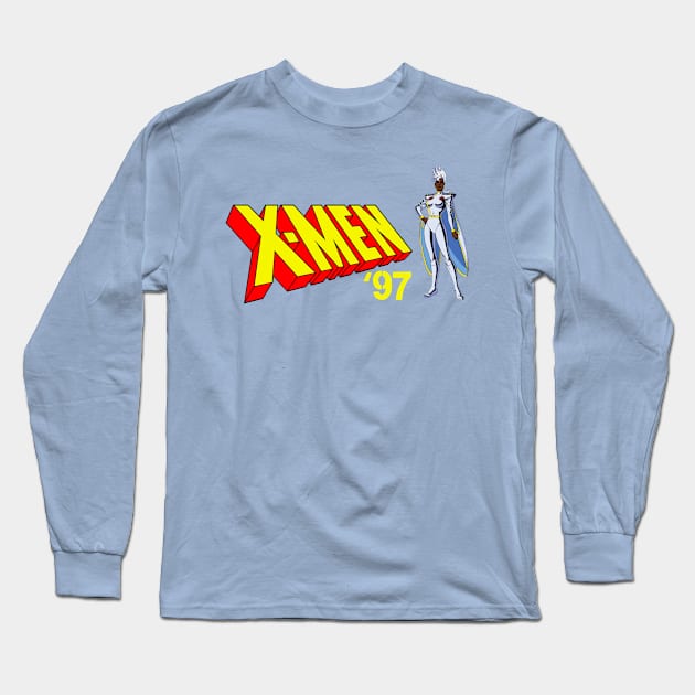 Storm Long Sleeve T-Shirt by CosmicDesignz 